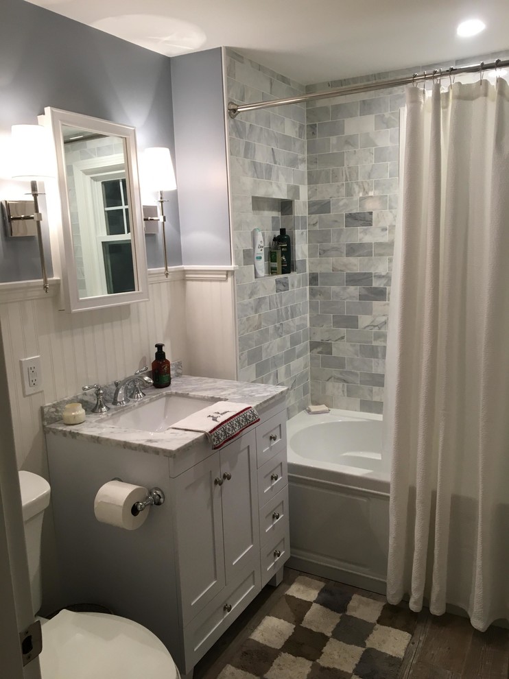 Kleines Landhaus Badezimmer in Boston