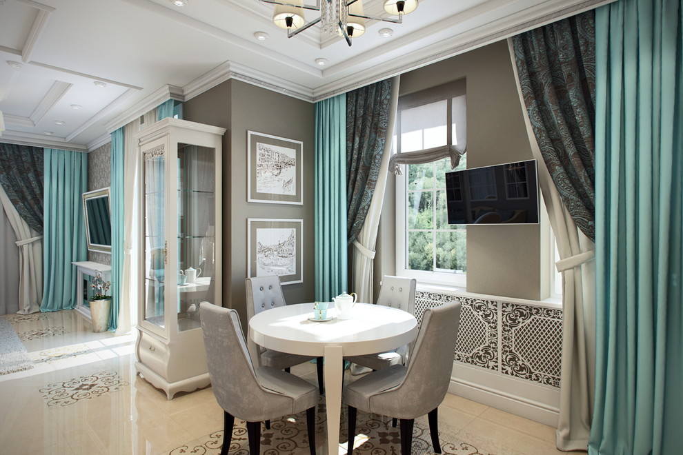 Дизайн интерьера загородного дома г. Москва КП Новое Лапино