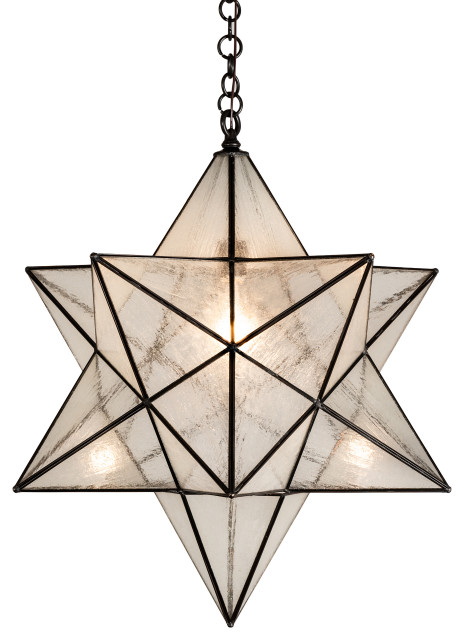24 Wide Moravian Star Pendant - Mediterranean - Pendant Lighting - by ...