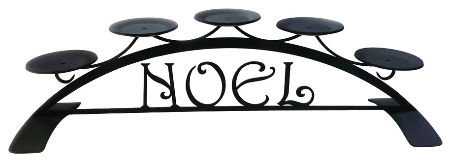 Noel, Table Top Pillar Candle Holder