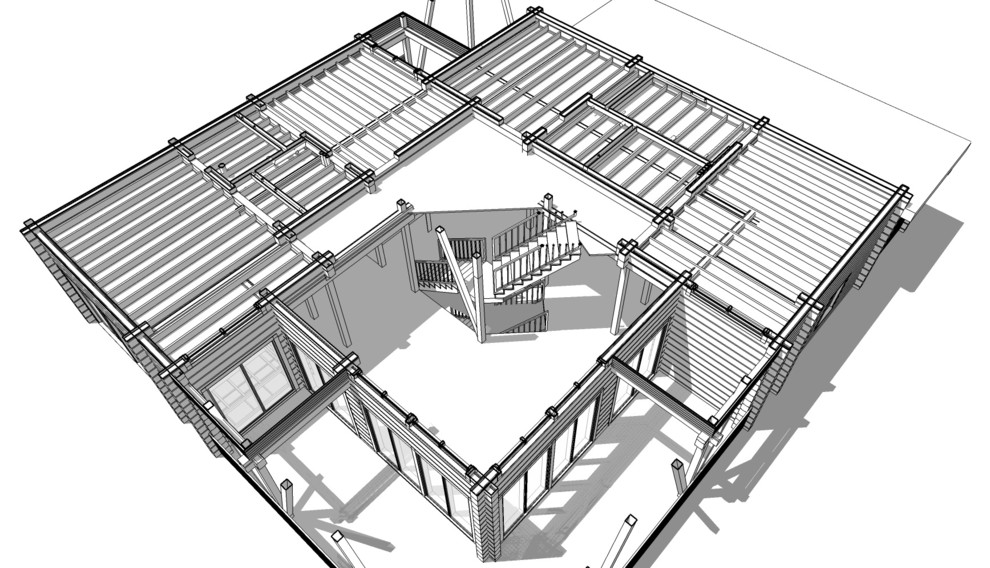 Деревянный дом