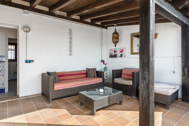 Casa vacacional en Conil mediterranean-deck