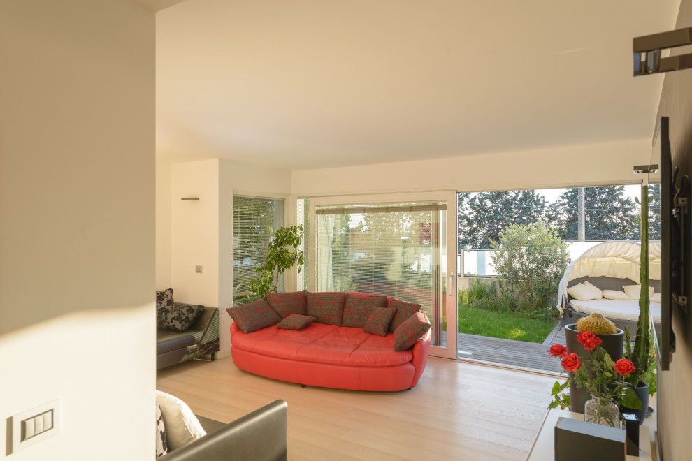 Foto di un soggiorno contemporaneo