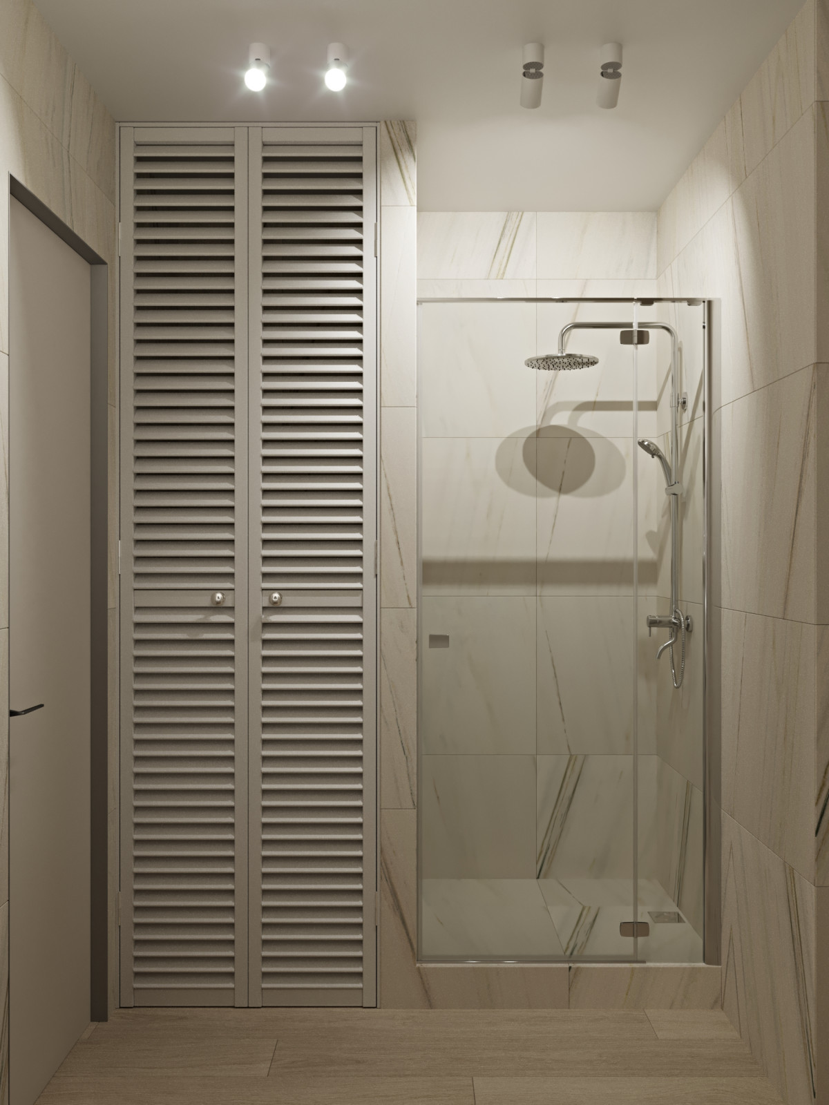 Проект трехкомнатной квартиры для дамы с собачкой.