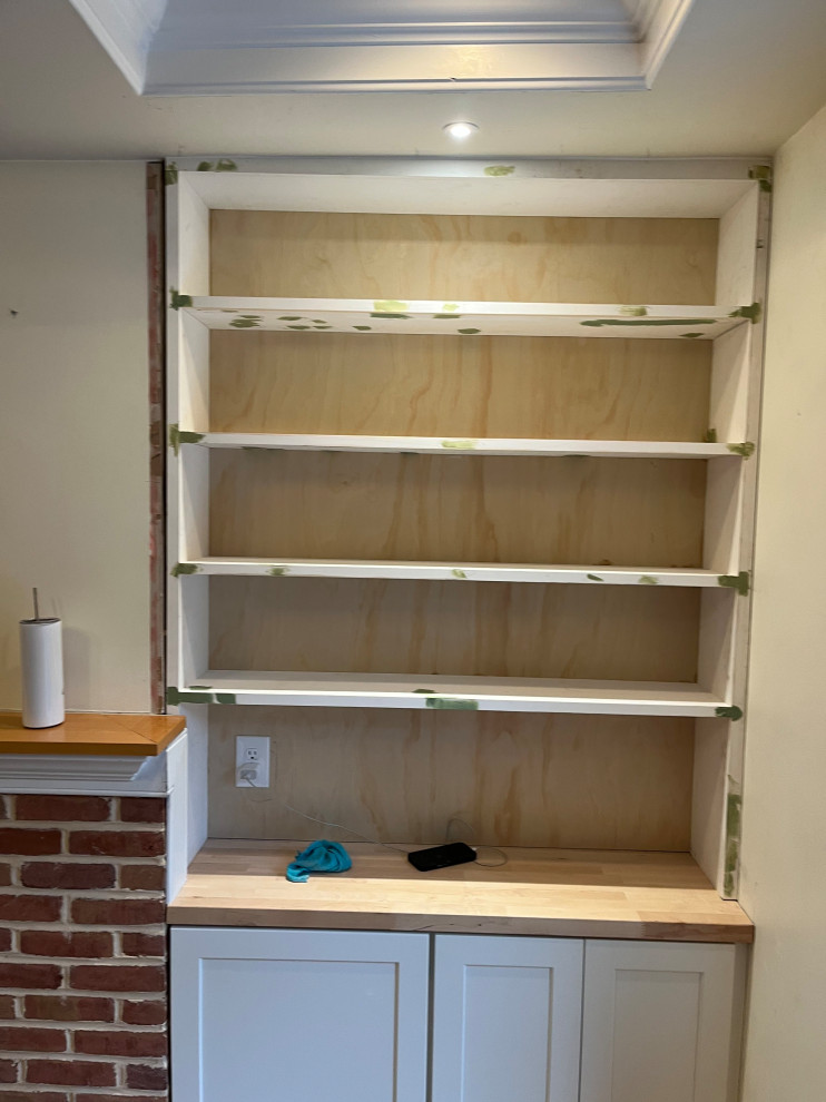 Living Room Custom Bookshelf