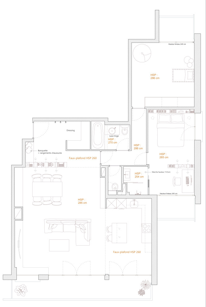 Projet - Proposition de plan - Option 2