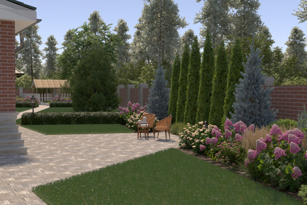 Ландшафтный проект в Раевке