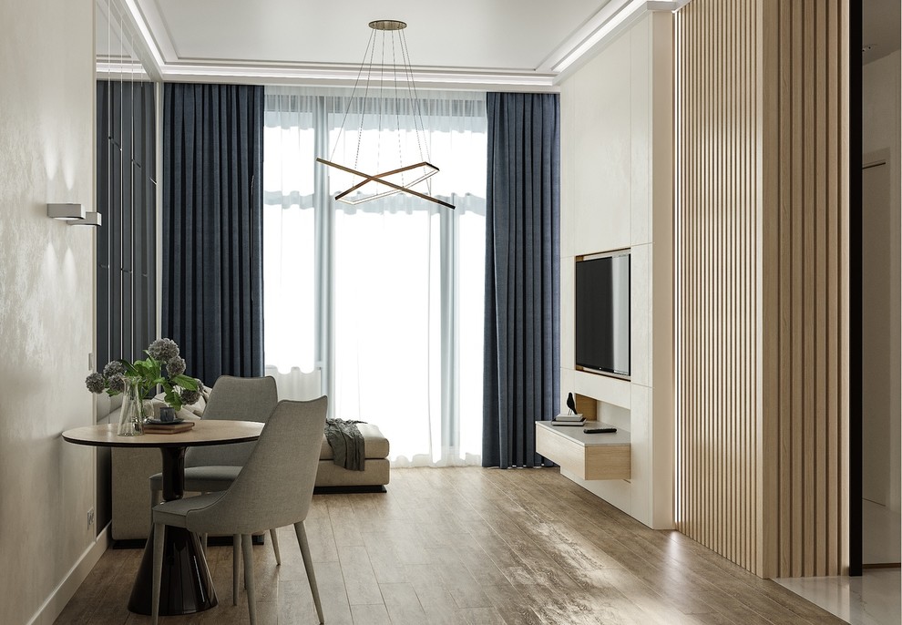 Дизайн проект кв 53м2 в ЖК Сосновый Бор