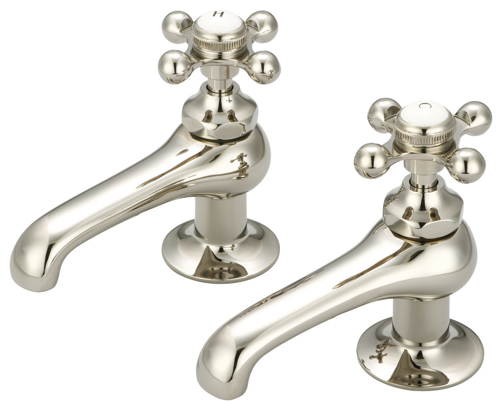 old style front mount bathroom sink faucets