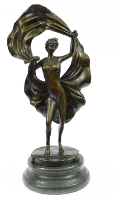 erotic bronze figurines Japanese throat fucked