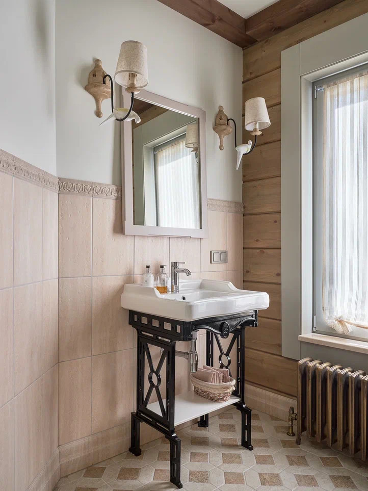 Дом из клееного бруса в стиле шале