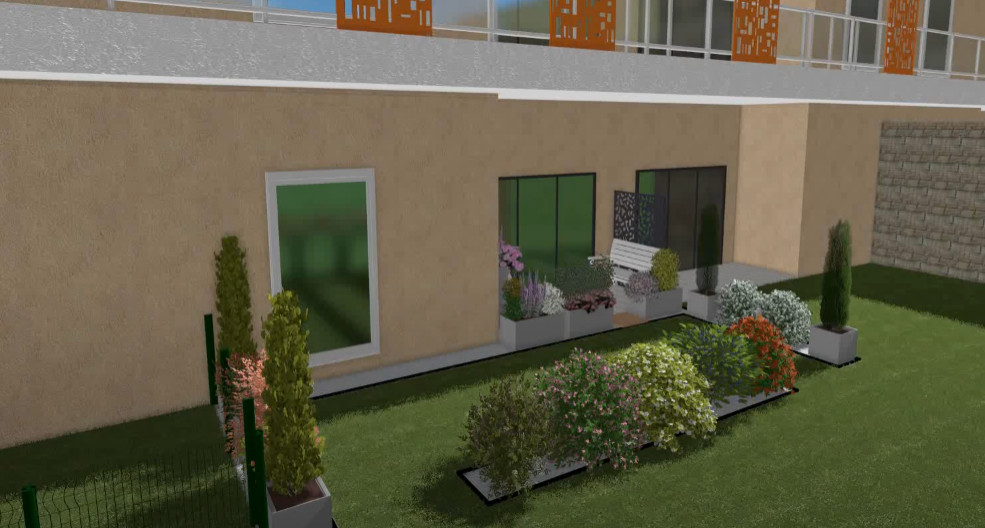 Jardin d'appartement