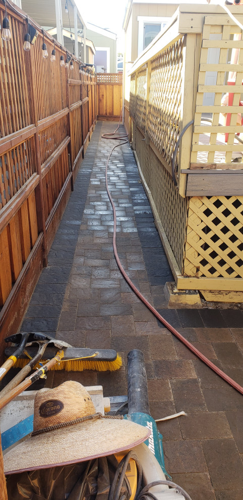 Pavers Walk Way and Patio