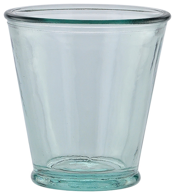Couronne Co 8 5oz Verra Recycled Glass Candle Container 8 5oz Verra Recycled Glass Candle Container Contemporary Candleholders By Couronne Co