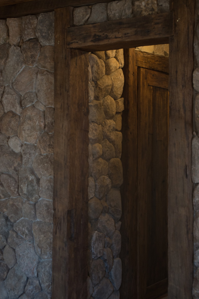 Interior remodeling with reclaimed lumber