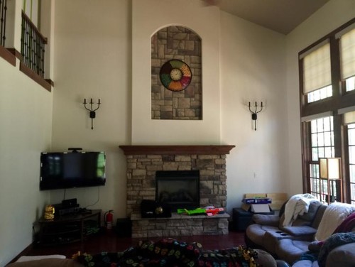 Art Niche Above Fireplace I need to find a piece large enough to fill the art niche. The dimensions are 47 1/2 w x 88 h.