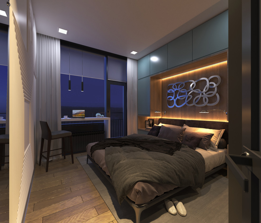 Интерьер квартиры ЖК "ЭВОЛЮЦИЯ", Новосибирск