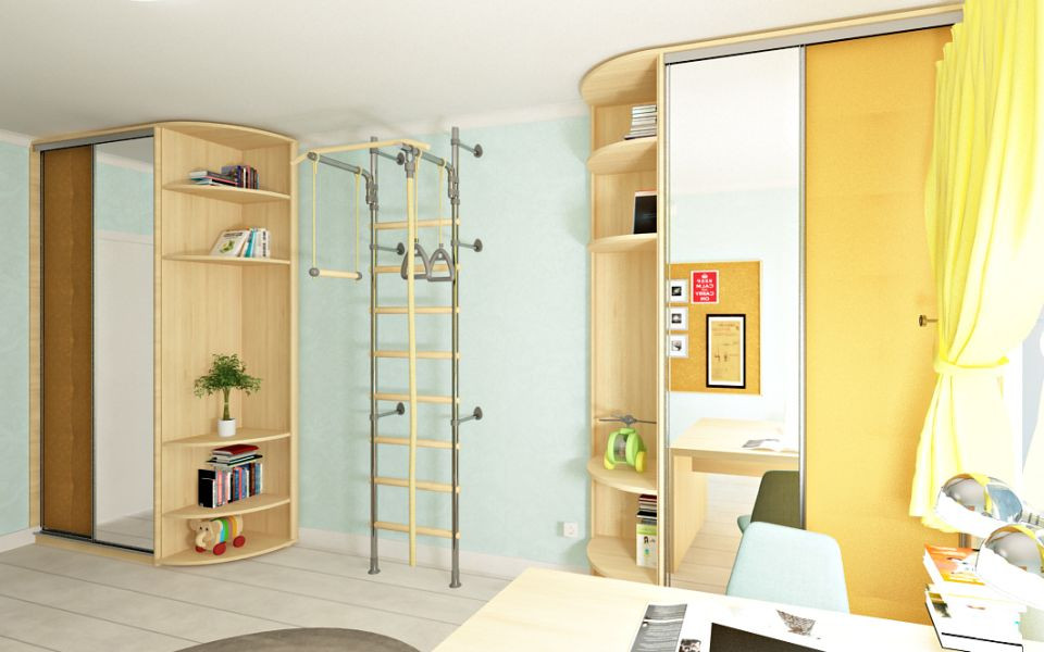 Многофункциональная детская для брата и сестры