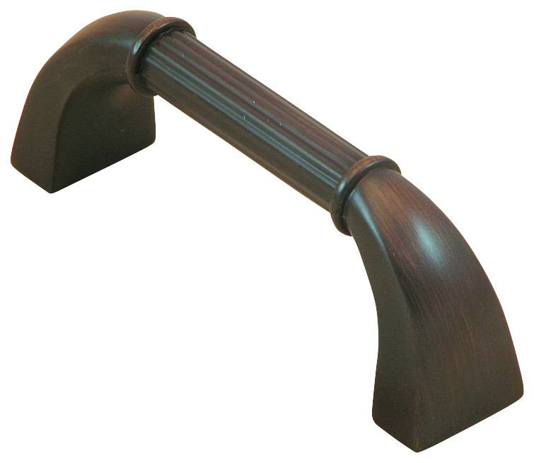 Stone Mill Hardware Oil Rubbed Bronze Athens Cabinet  Pull