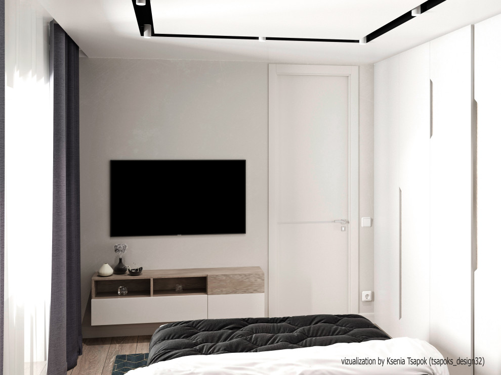 2х-комнатная квартира с объединенной кухней-гостиной