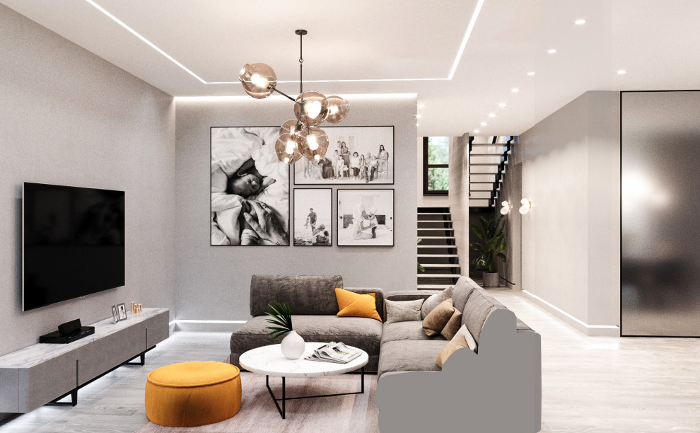 Гостиная-Холл-Столовая