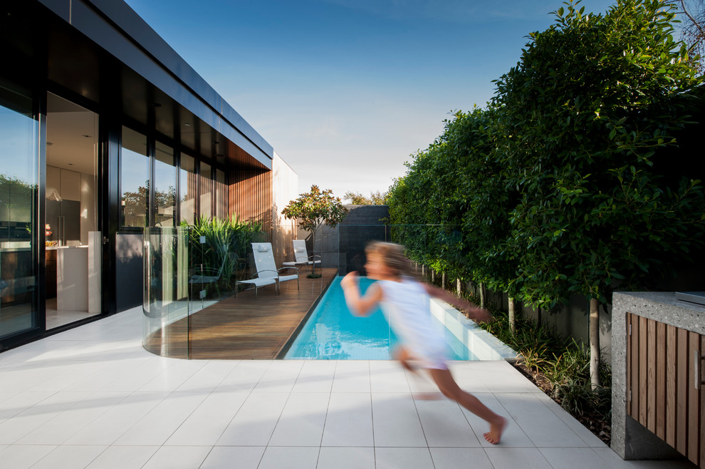 Lambeth Road - Modern - Pool - Melbourne - by Frameless Impressions ...