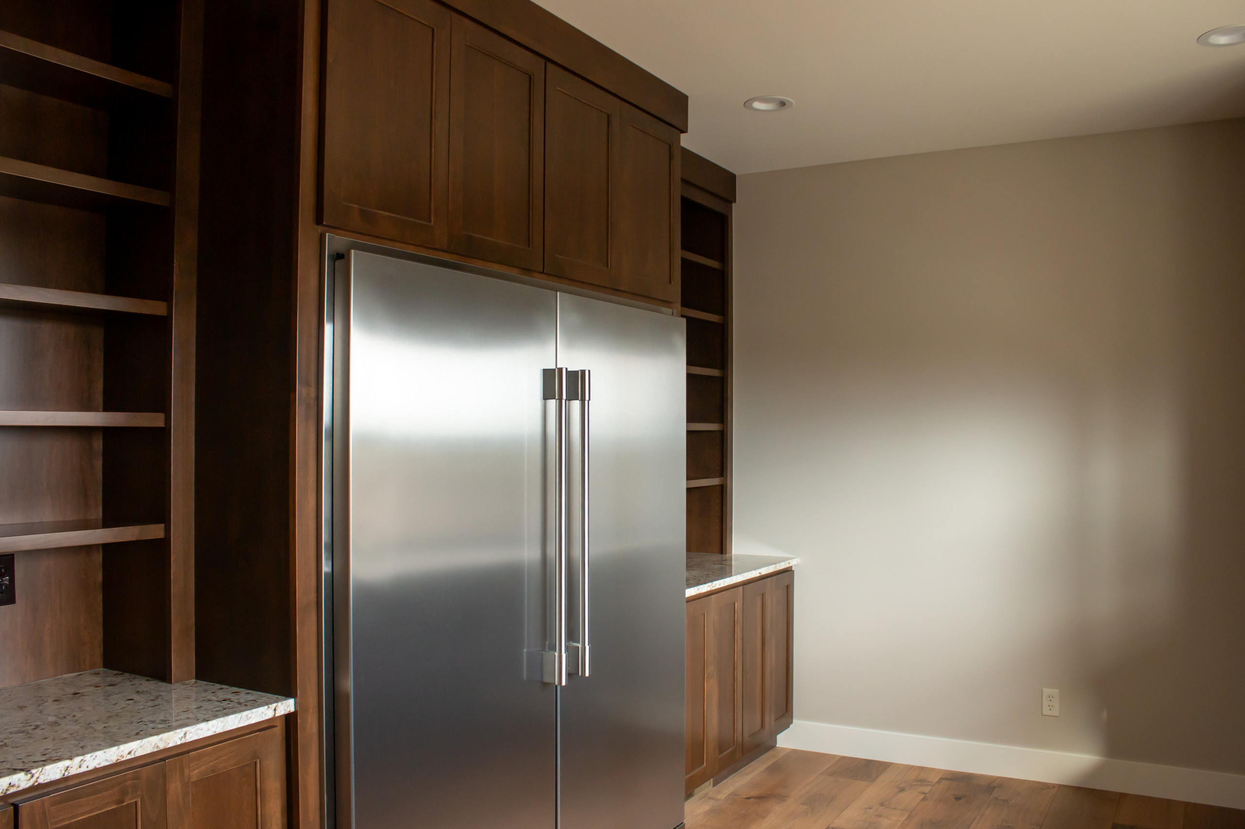 Albright Traditional Home - Living & Kitchen