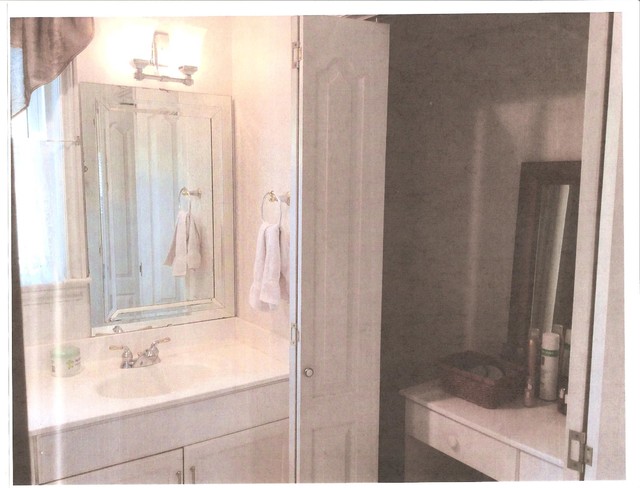Tiny Bathroom transitional