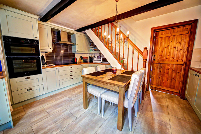 Madison Sage Green Kitchen traditional-kitchen