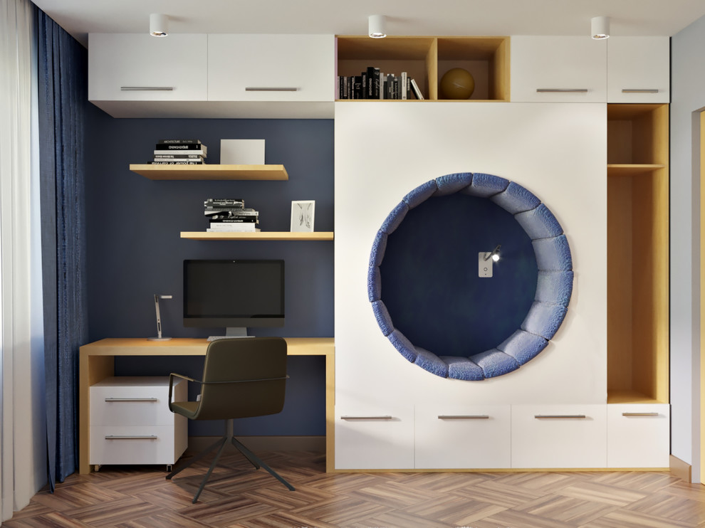 Дизайн детской для мальчика-подростка 16 кв.м.