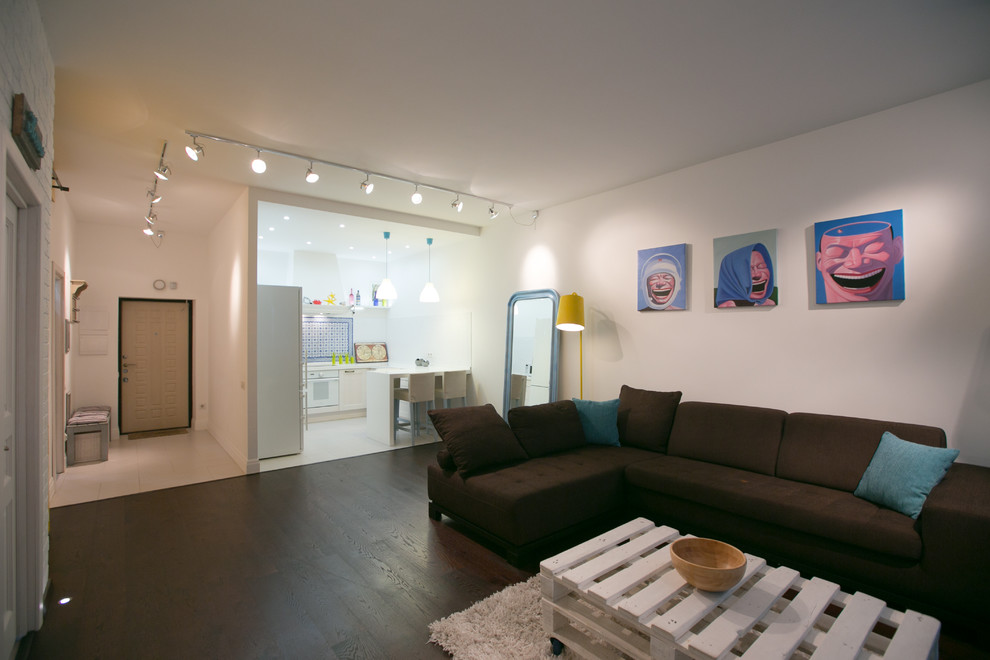 Moscow small studio 70 m2