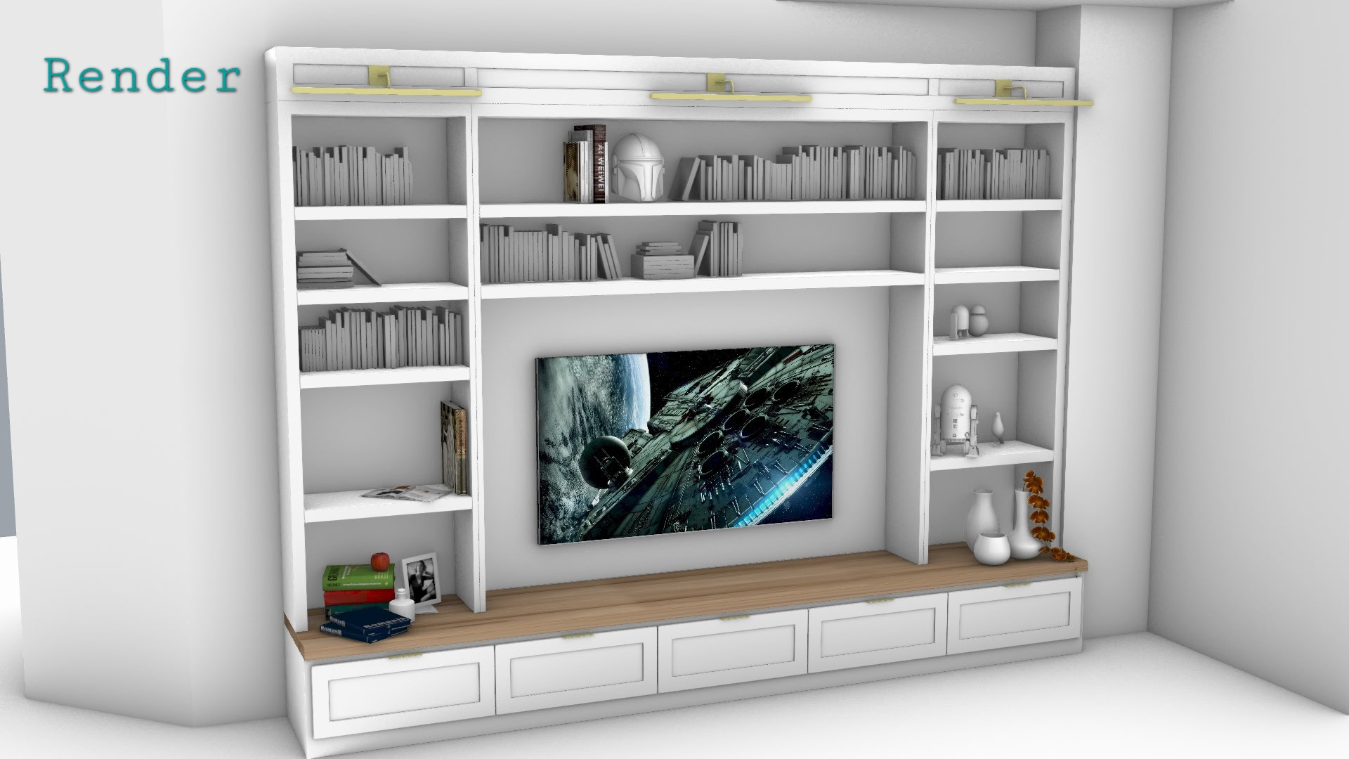 Art Figurine POP and LEGO display cabinets