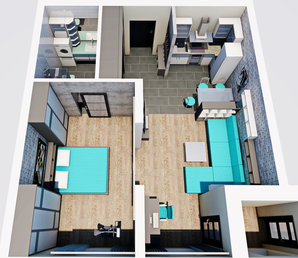 ИНТЕРЬЕР КВАРТИР /сборник/