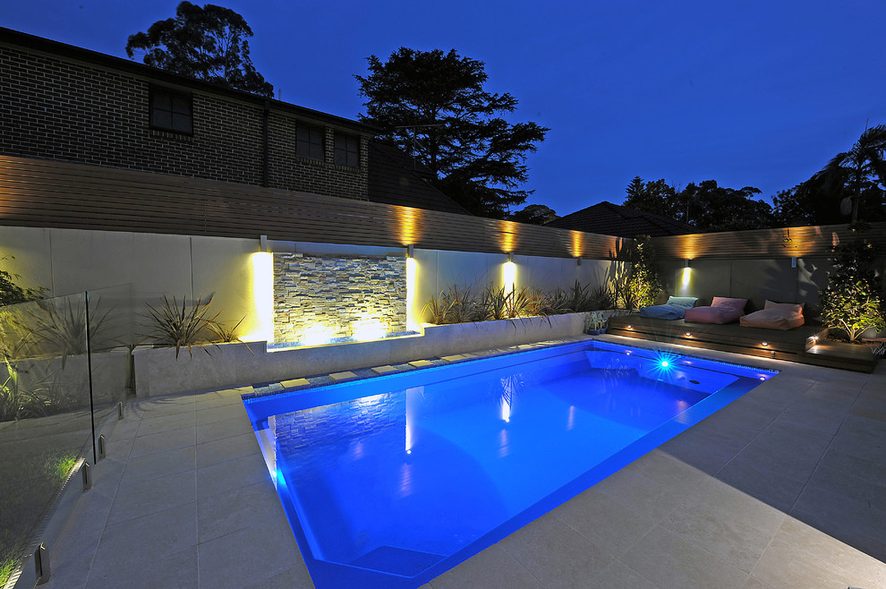 Inspiration for a large pool in Sunshine Coast.