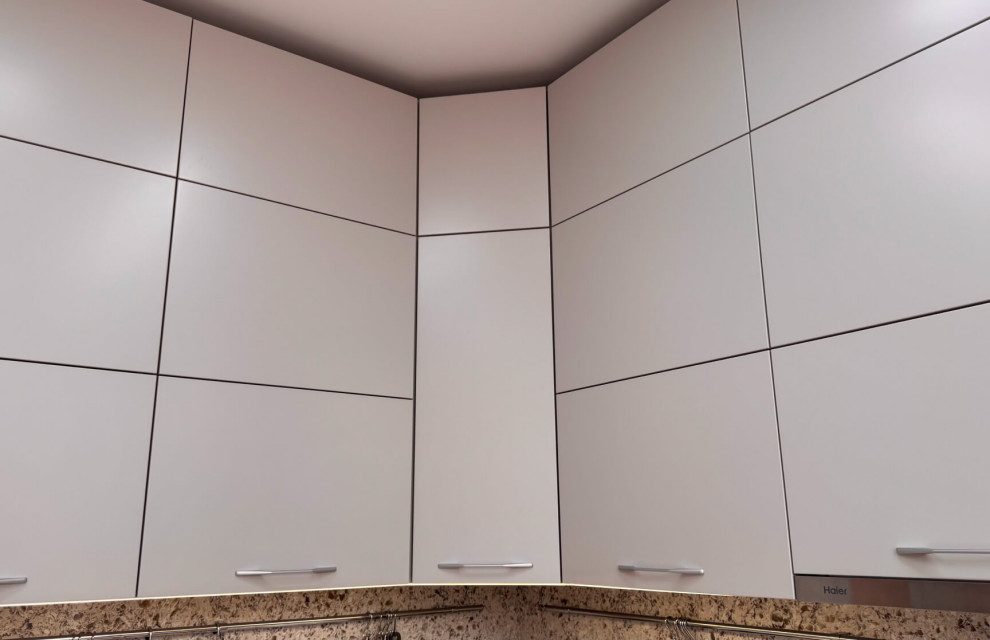 Современная кухня в цвете Серый Кашемир