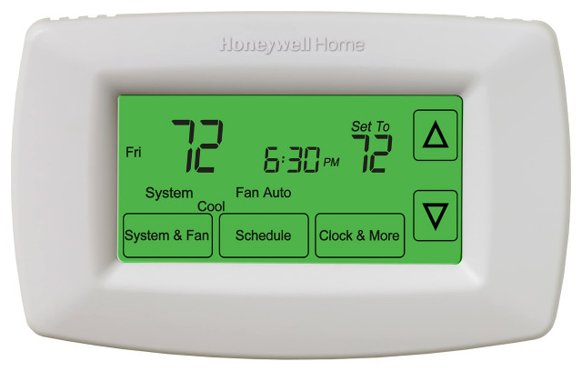 Programmable Touchscreen Thermostat., Thermostat
