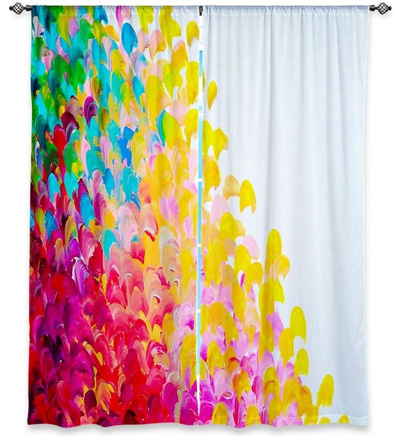 Creation in Color I Window Curtains, 40"x52", Lined