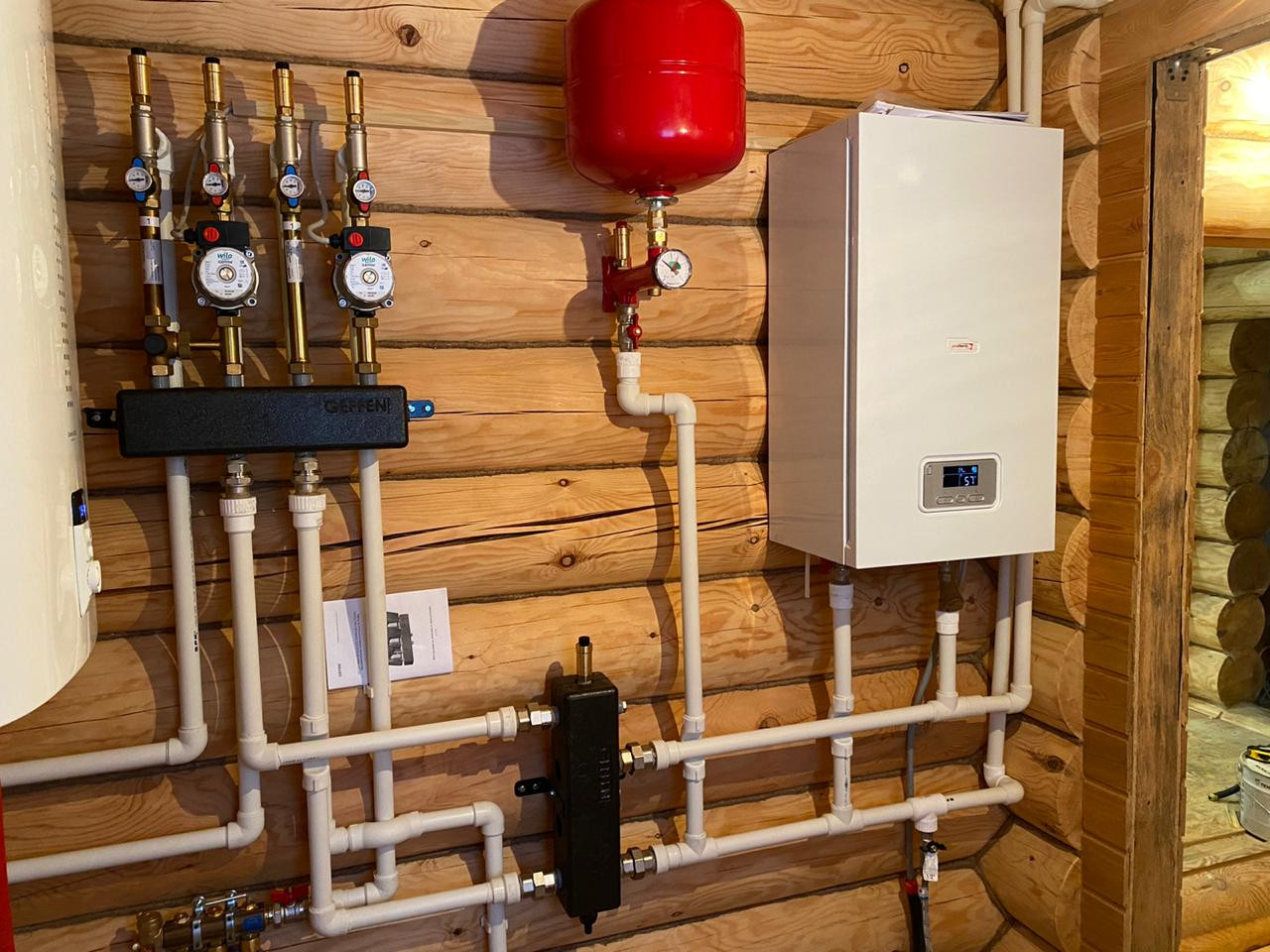 Дом-баня (наружная и внутренняя отделка)