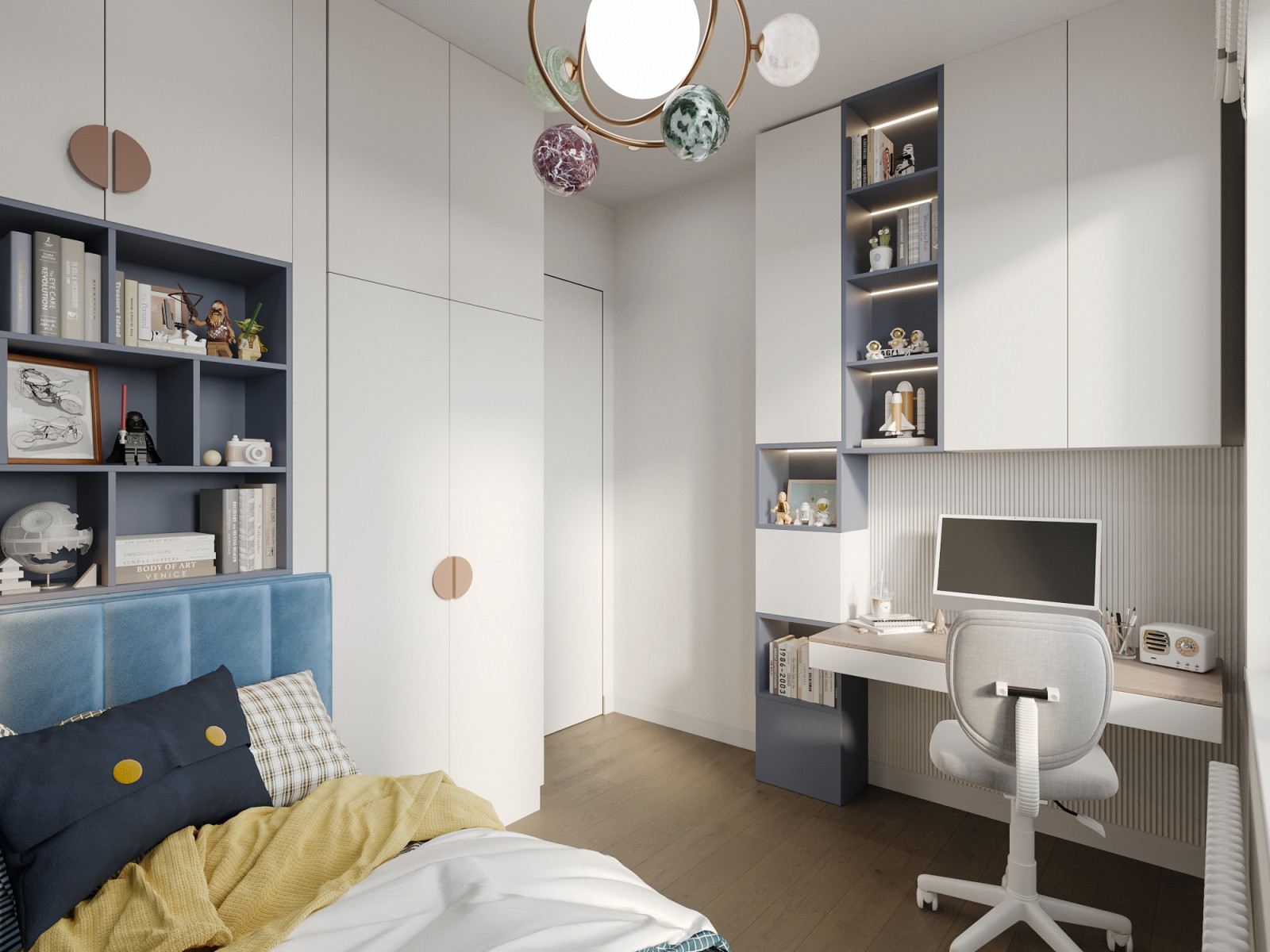 Идеальная квартира для семьи с двумя детьми