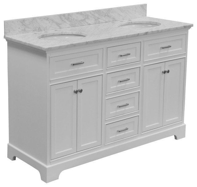 Aria 60" Bathroom Vanity Transitional Bathroom Vanities And Sink