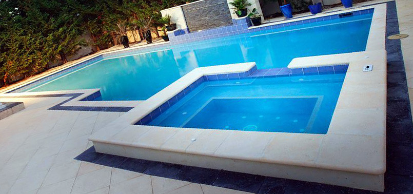 Example of a classic pool design in Philadelphia
