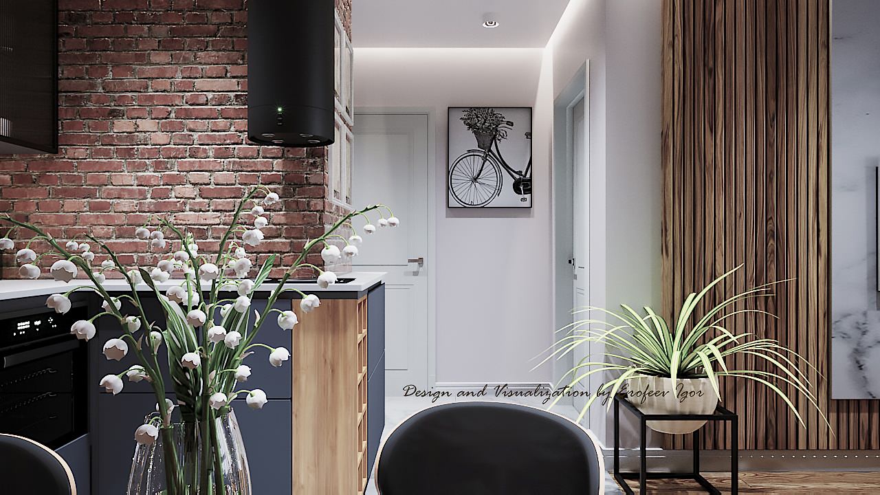 Однушка в ЖК Южный квартал.