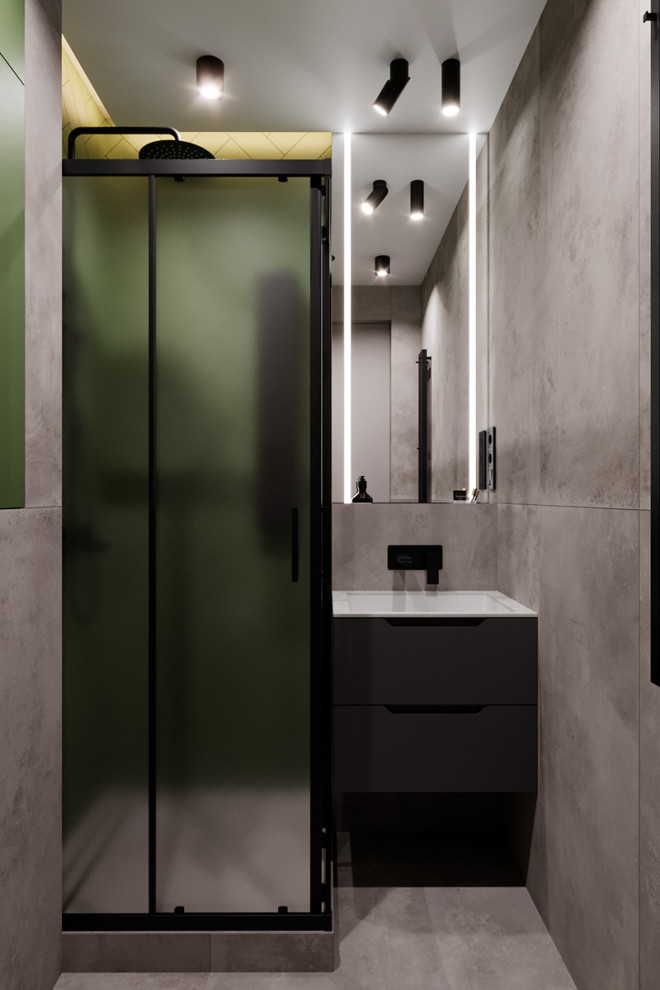 Евро трехкомнатная квартира в современном стиле ЖК Атмосфера