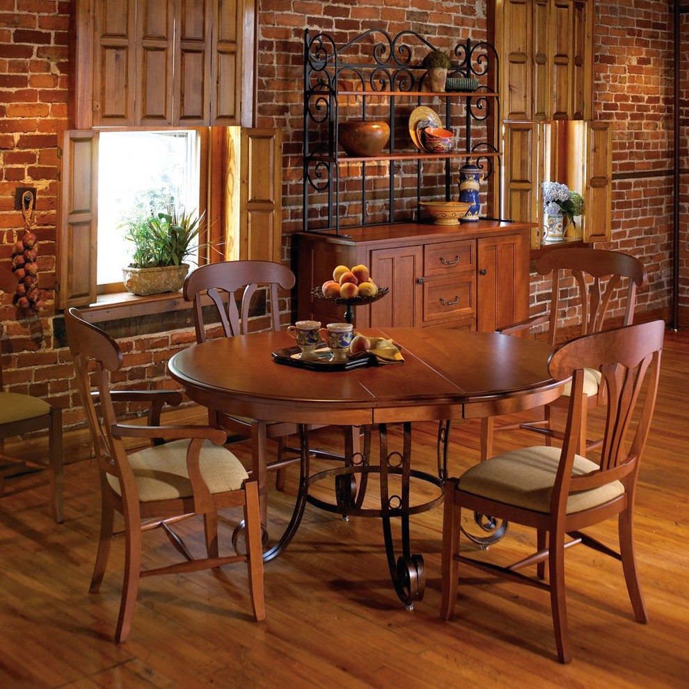 Iron Wood Dining Set - Craftsman - Dining Room - by King ...