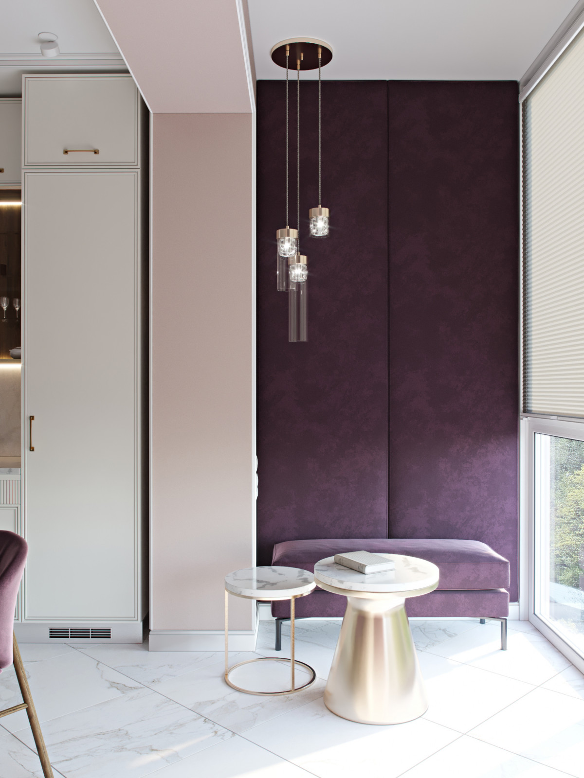 Проект трехкомнатной квартиры для дамы с собачкой.