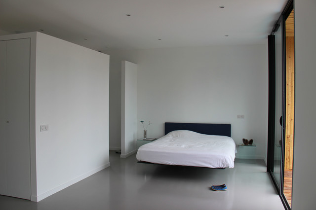 Maison Andernos contemporaneo-camera-da-letto