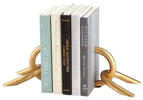 Goldie Locks Bookends, Set of 2