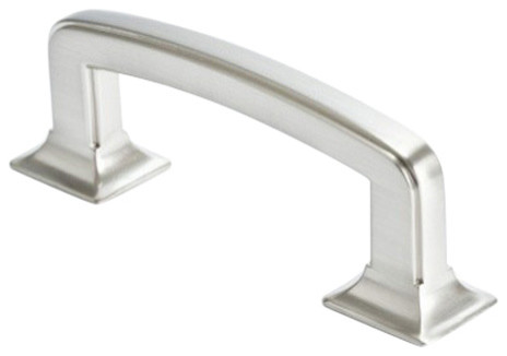 Berenson Cabinet Pull 3 94 X0 38 X1 38 Brushed Nickel