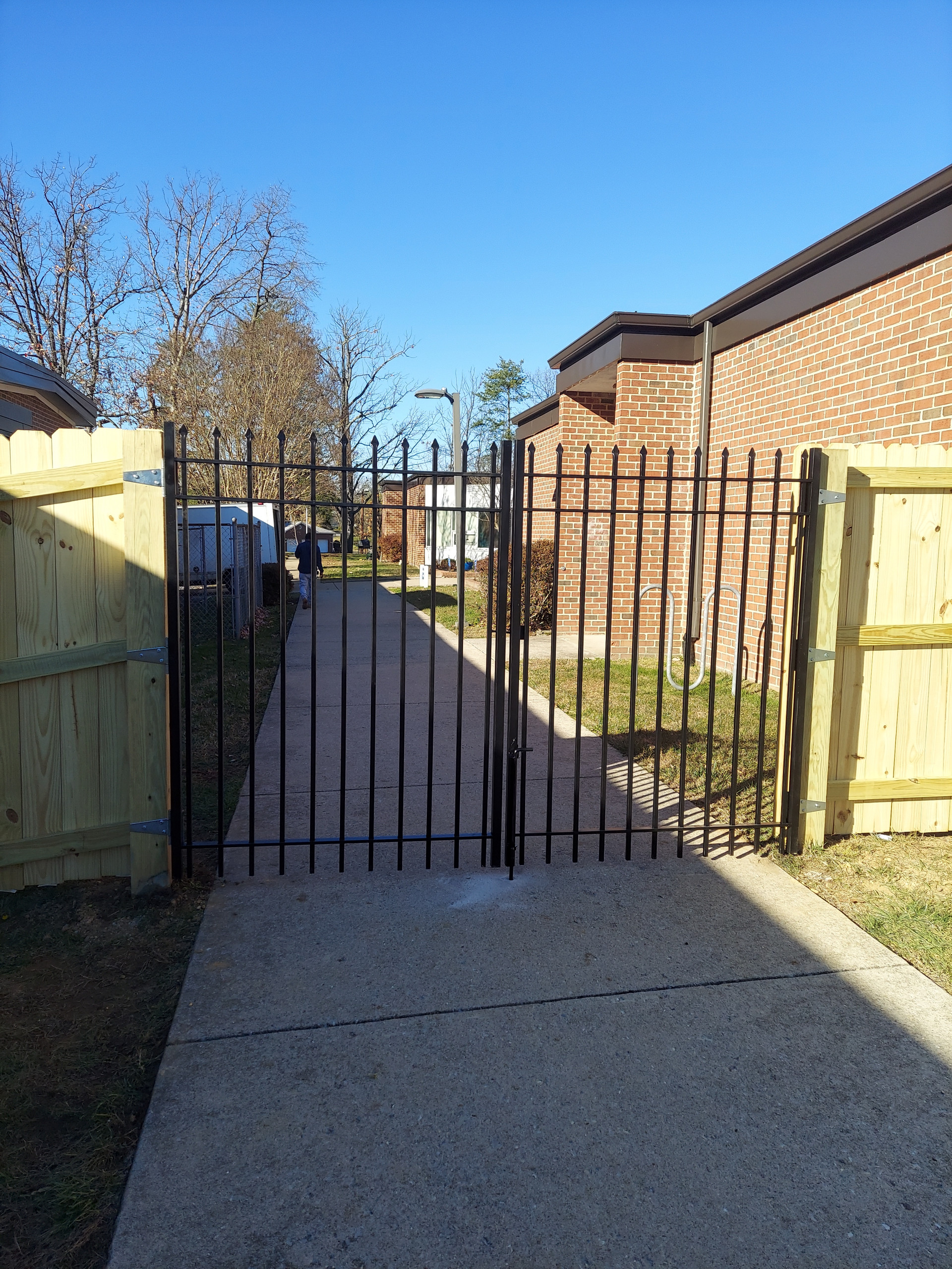 Double Swing Gate School