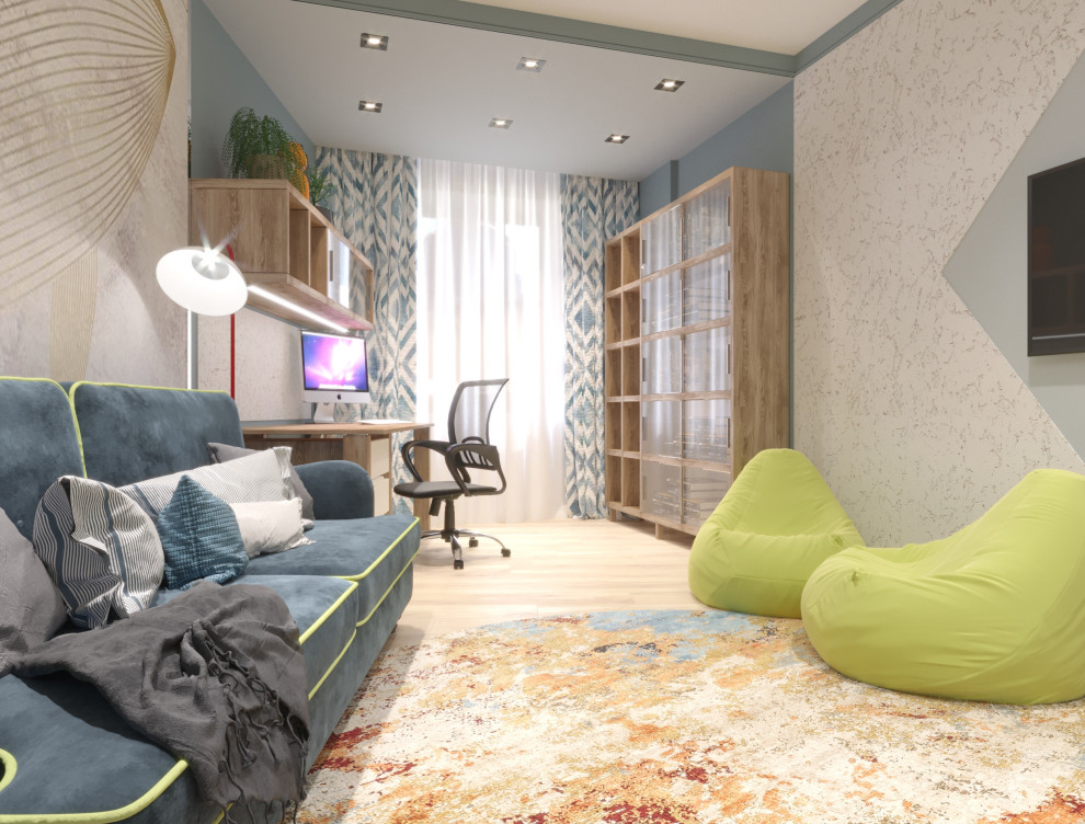 Дизайн-проект  интерьера трехкомнатной квартиры в стиле НЕОклассика